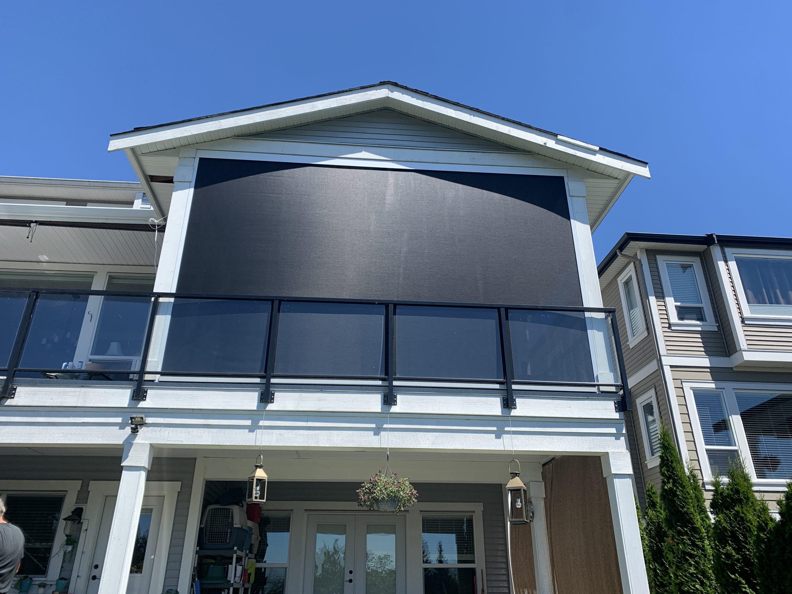 high end custom made retractable screen doors