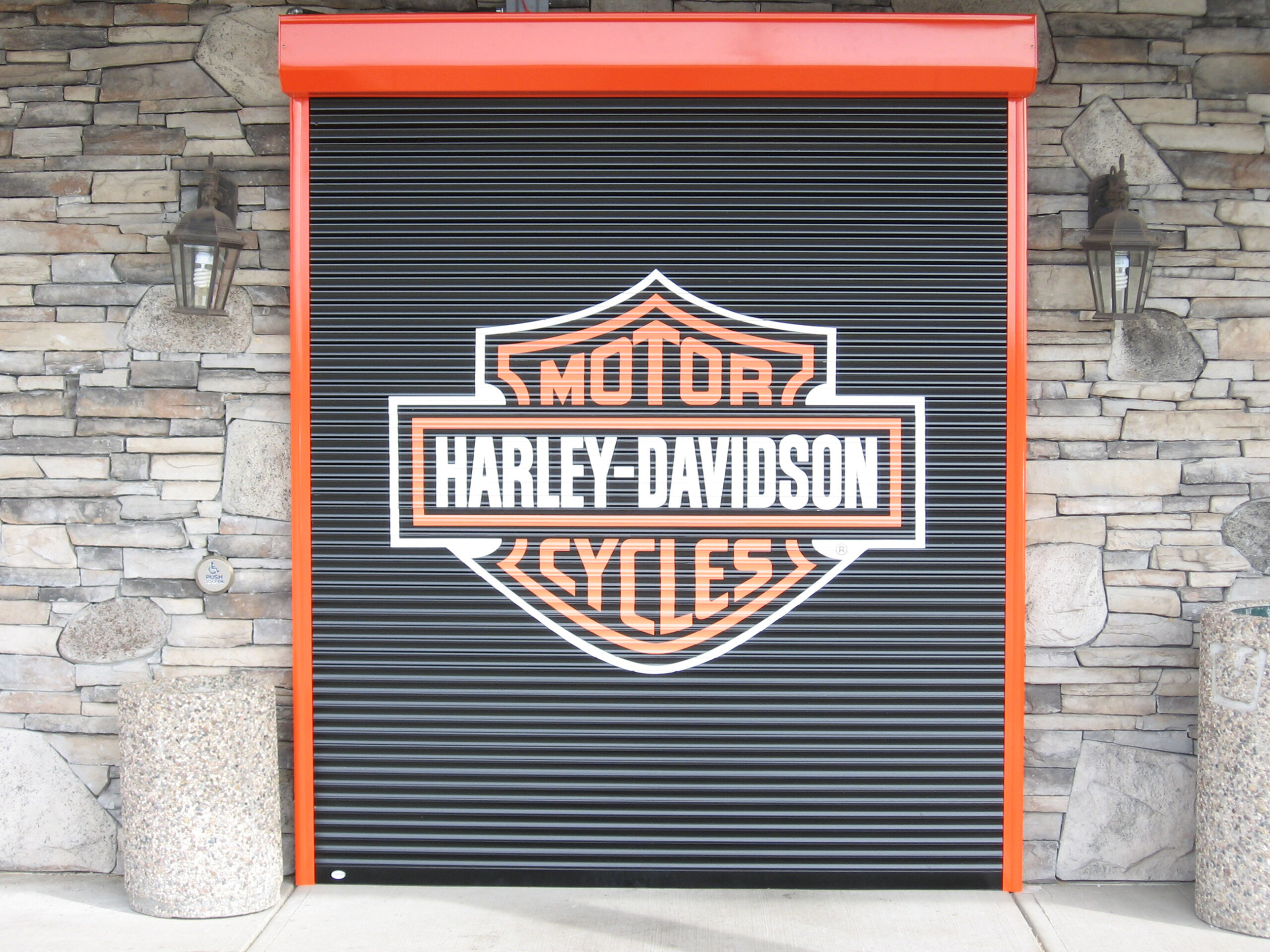 Talius Harley Davidson Roll Shutters