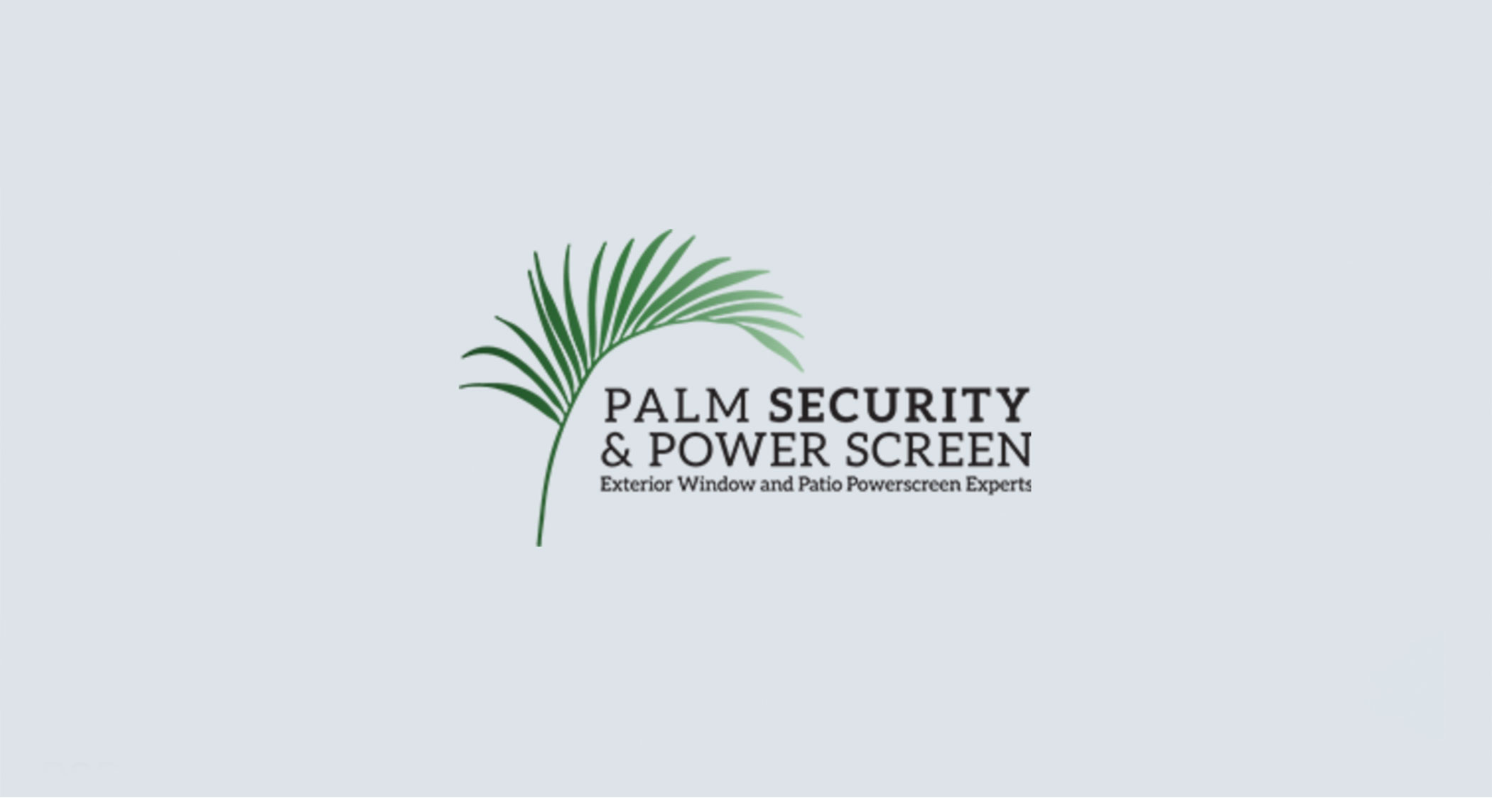 Palm Security & Power Screens Logo