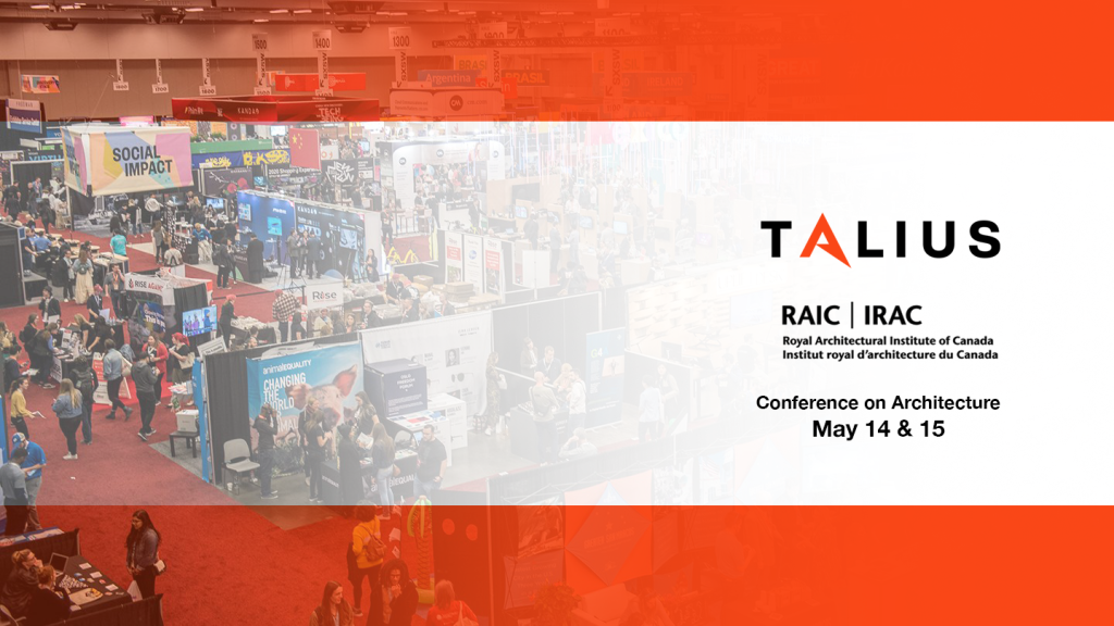 Talius Exhibiting at this Year's Annual Conference on Architecture