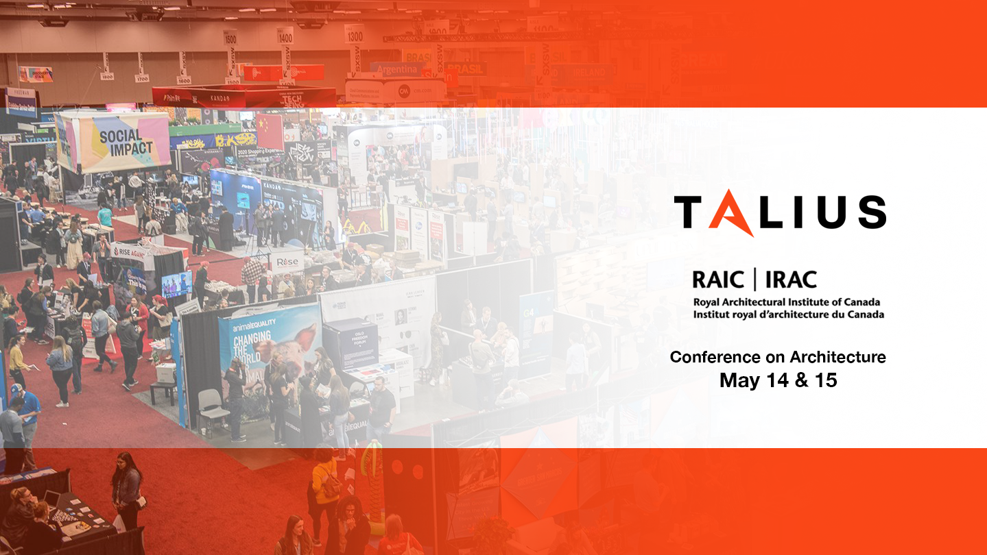 Talius Exhibiting at this Year's Annual Conference on Architecture
