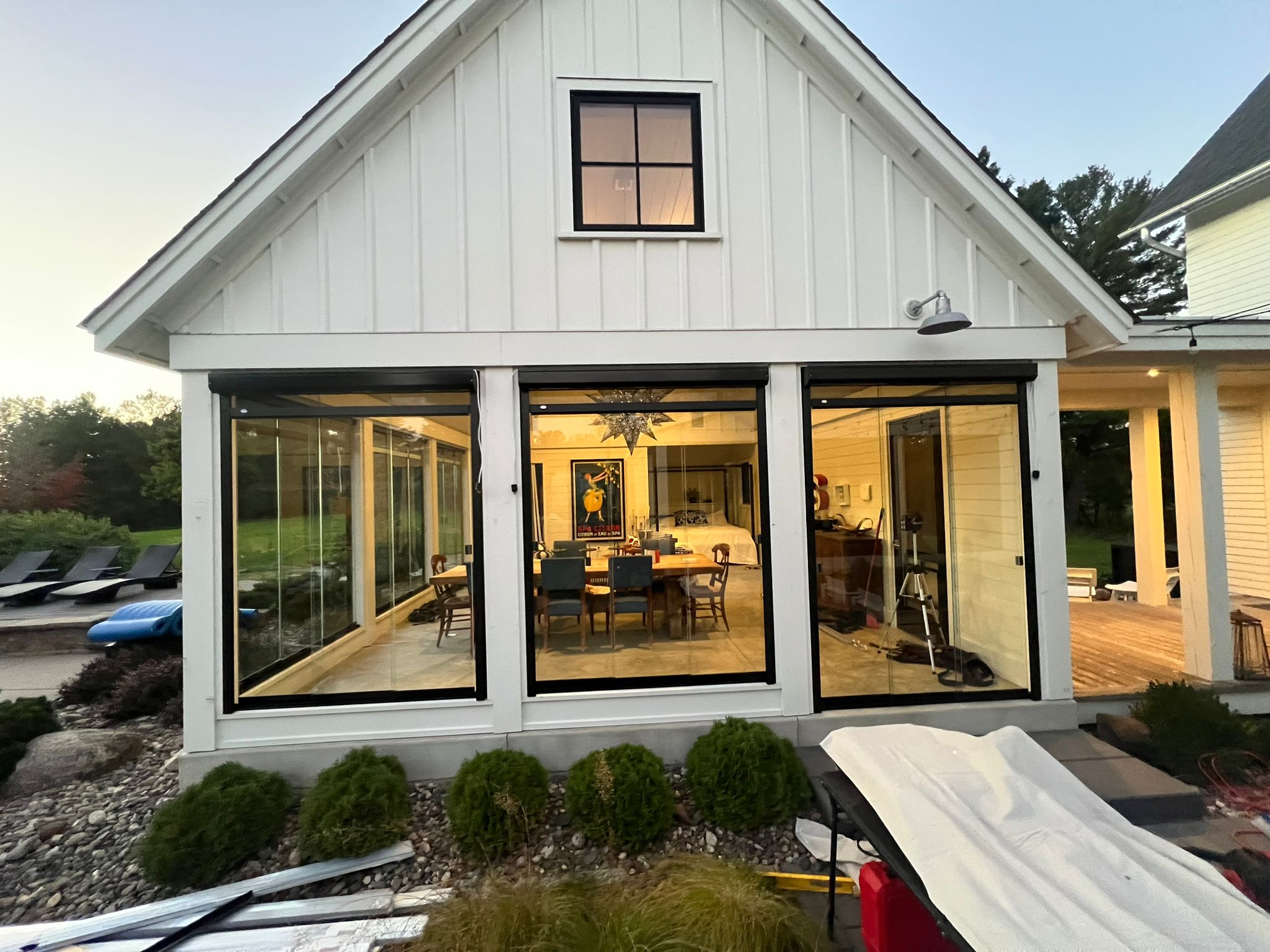 Habitat Screens Surrounding in a Beautiful Sunroom