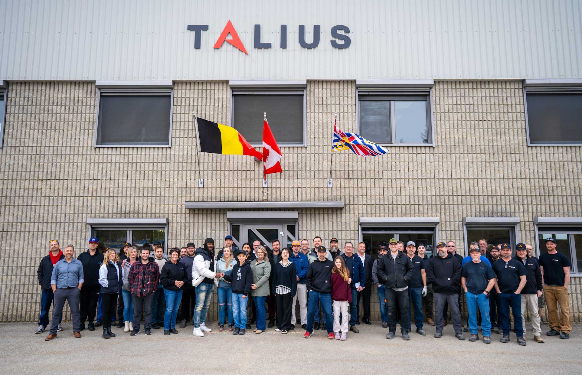 Talius Team Font of the Company