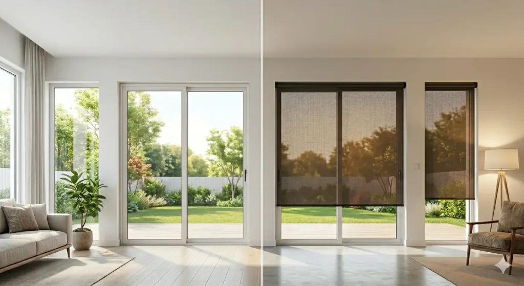 Fly Screens vs Solar Shades